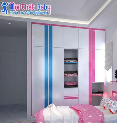 Những mẫu phòng ngủ đầy màu sắc dành cho bé